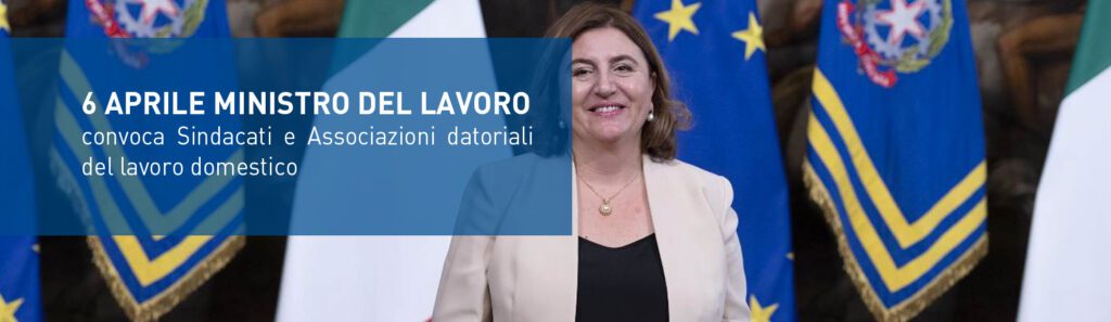 Il Ministro del Lavoro Nunzia Catalfo ha convocato il 6 aprile in videoconferenza le organizzazioni sindacali dei lavoratori e le Associazioni dei datori di lavoro domestico. Fra queste c’è la Fidaldo, la Federazione delle Associazioni di datori di lavoro domestico più rappresentative, di cui l’avvocato Alfredo Savia, presidente di Nuova Collaborazione è anche presidente. All’ordine del giorno un confronto sulle problematiche riguardanti il settore del lavoro domestico connesso alla diffusione epidemiologica in atto. La discussione avrà particolare riferimento alla questione già sollevata, dalle parti sociali, degli ammortizzatori sociali da attivare a favore delle famiglie, datori di lavoro, e lavoratori domestici