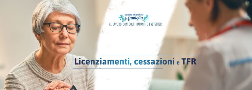 Licenziamenti, cessazioni e TFR